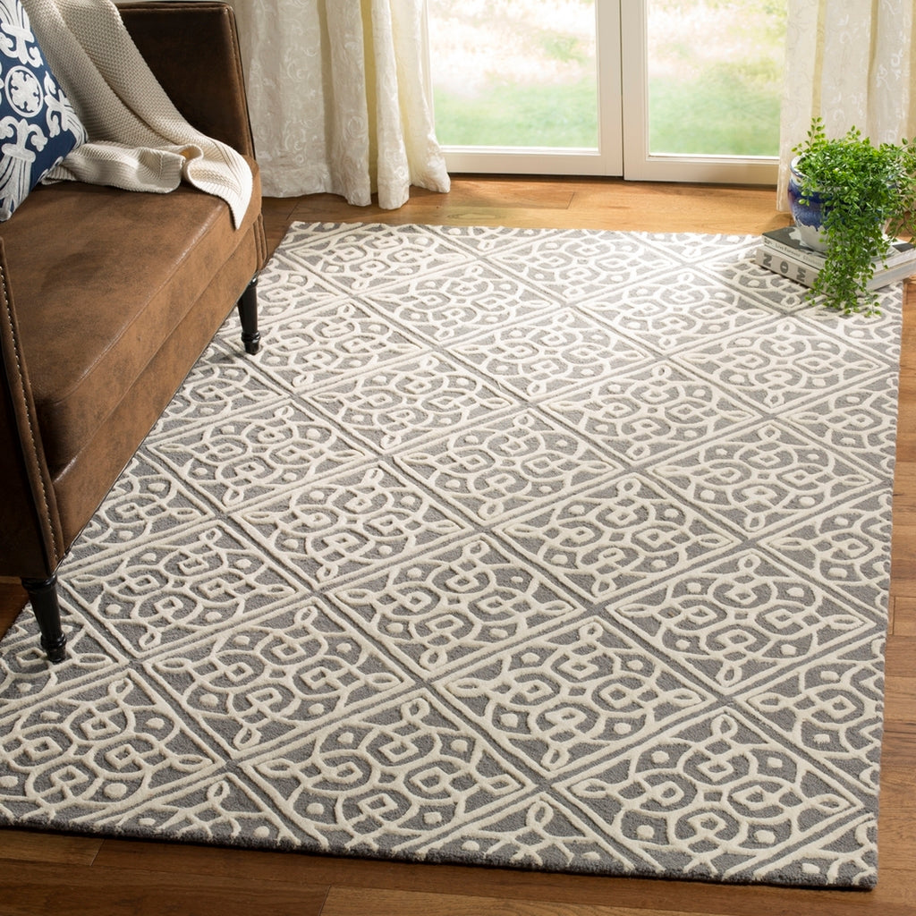safavieh clearance cambridge cam731d dark grey rug