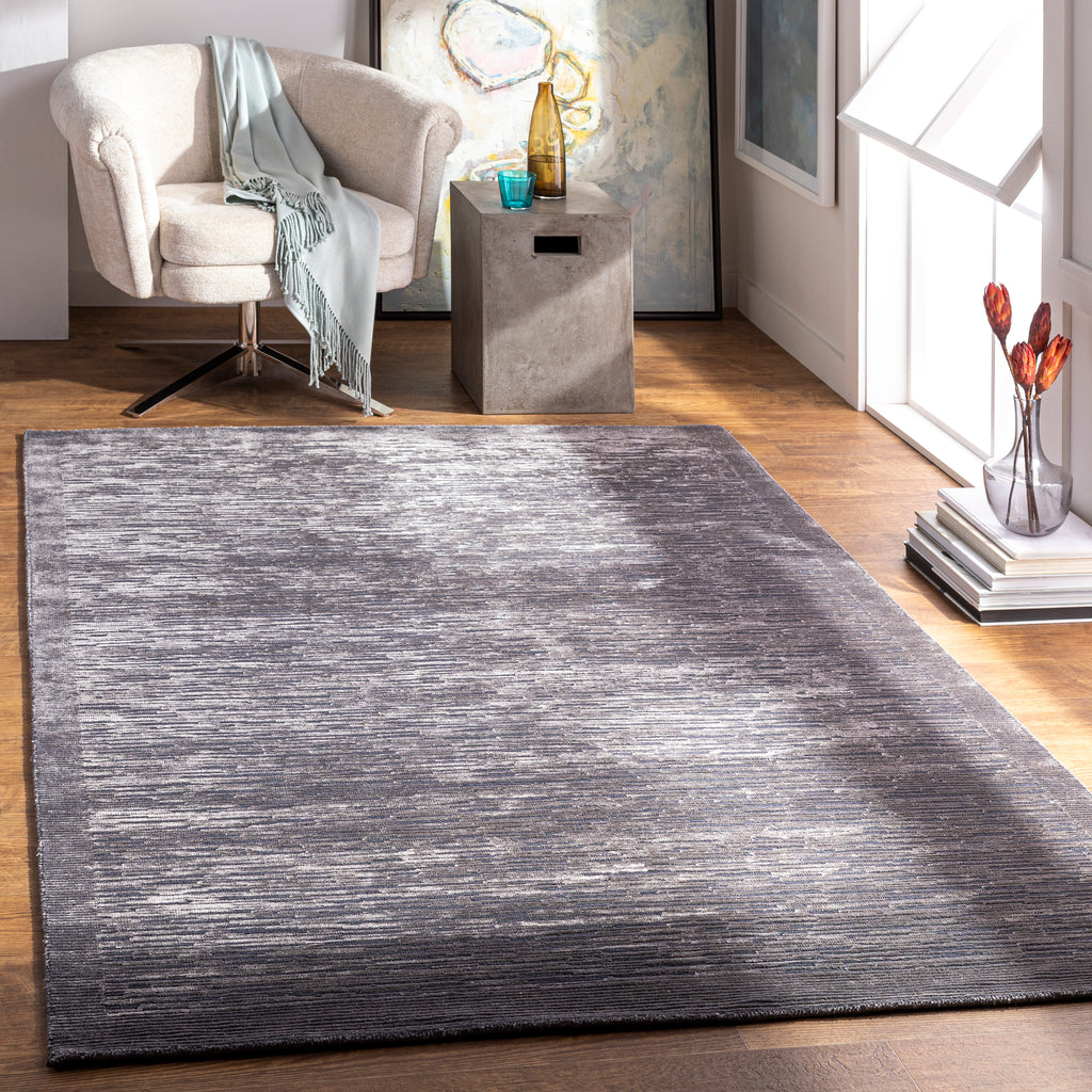 surya capri cap 2307 black rug
