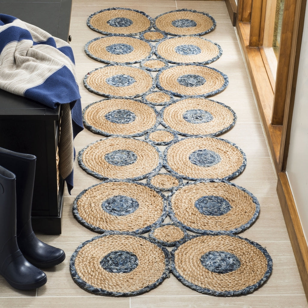 safavieh clearance cape cod cap306m blue rug