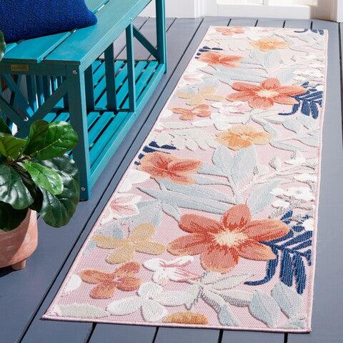 safavieh clearance cabana cbn454f pink rug