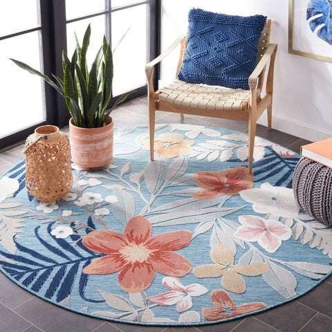 safavieh clearance cabana cbn454j aqua rug