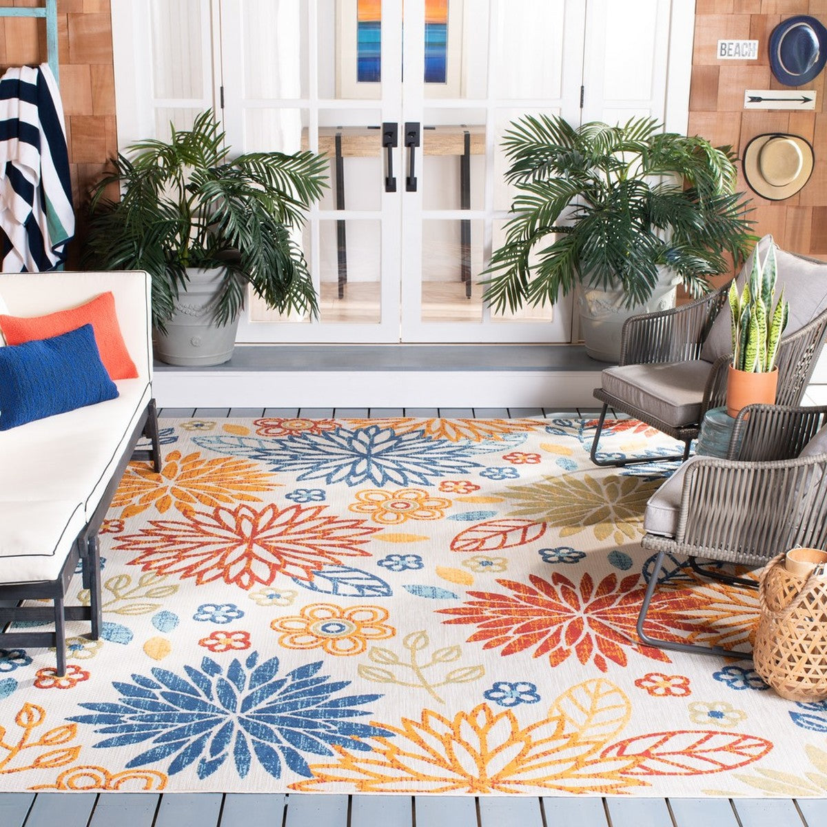safavieh clearance cabana cbn833a creme rug
