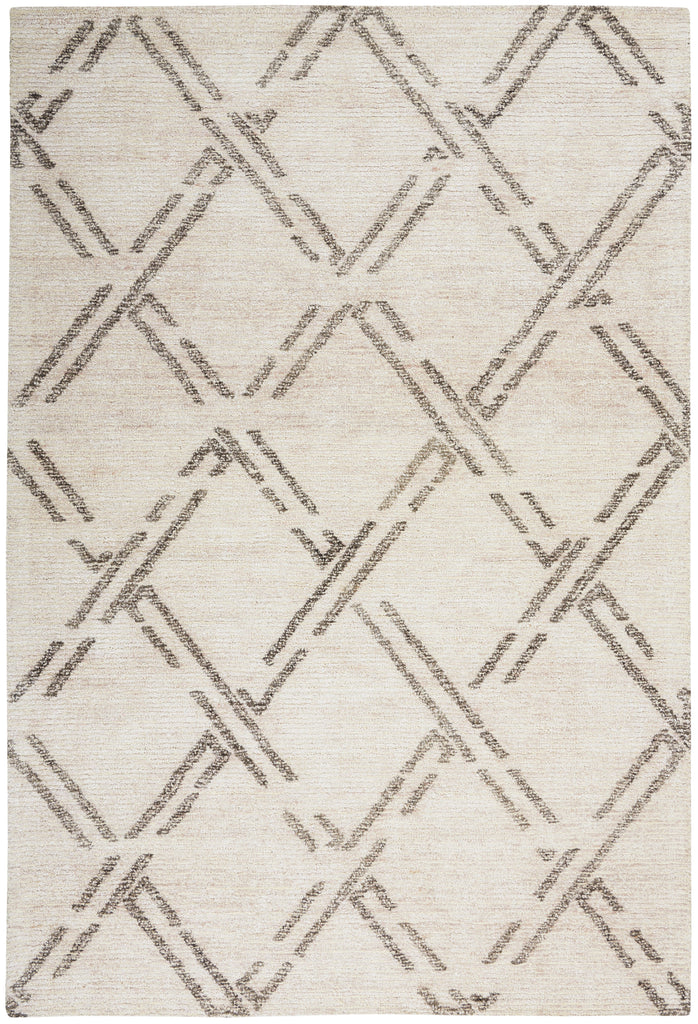 nourison venosa vsn01 ivory grey rug