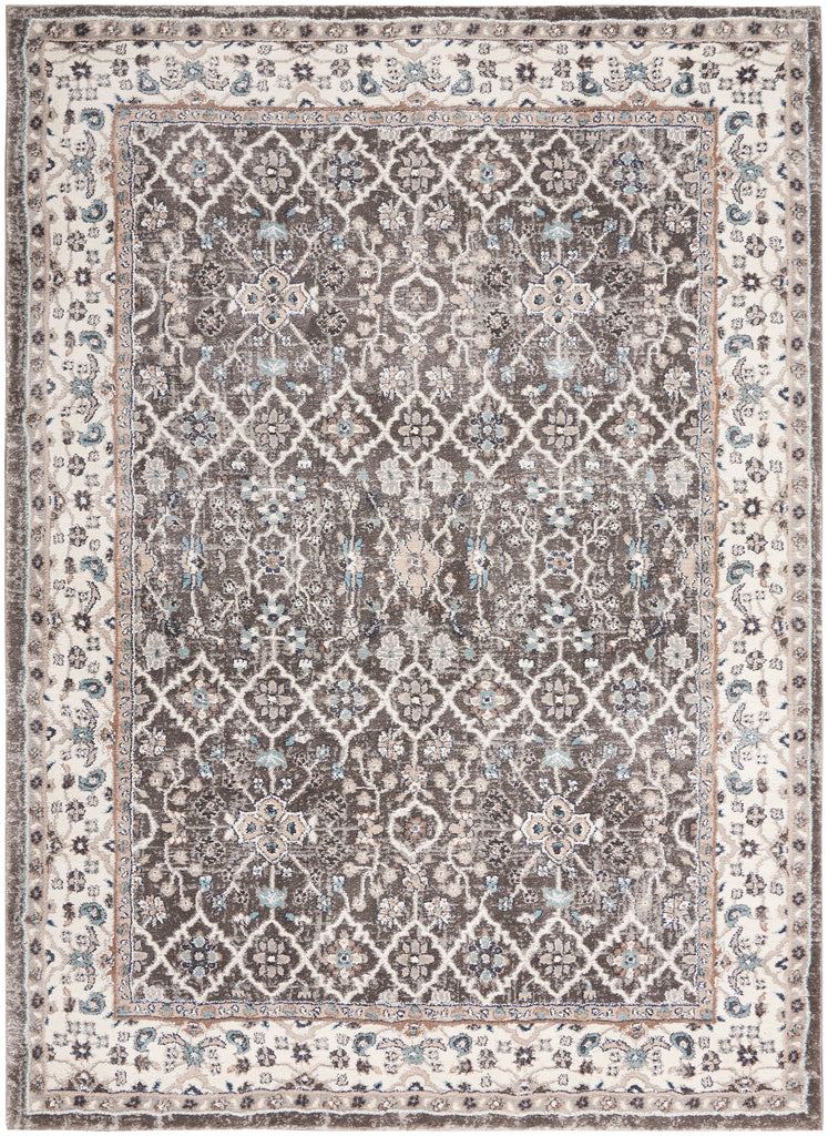 nourison american manor amr01 grey ivory rug
