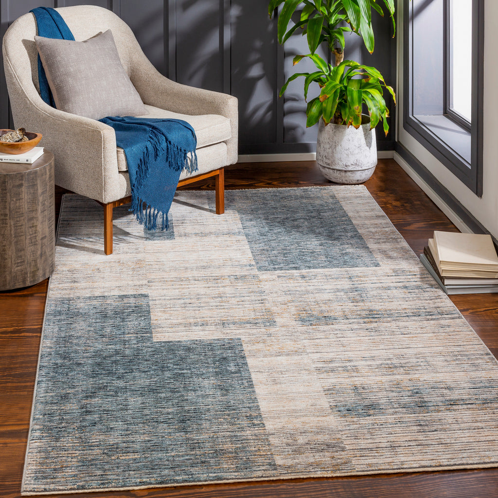 surya cardiff cdf 2312 teal rug