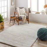 surya cloudy shag cdg 2307 light grey rug