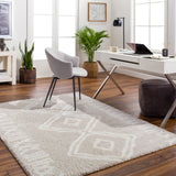 surya cloudy shag cdg 2311 light grey rug