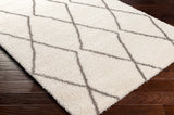 surya cloudy shag cdg 2317 light grey rug