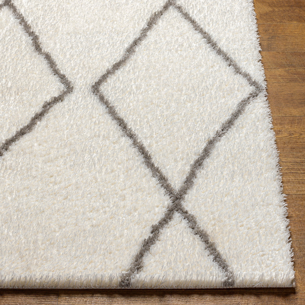 surya cloudy shag cdg 2317 light grey rug
