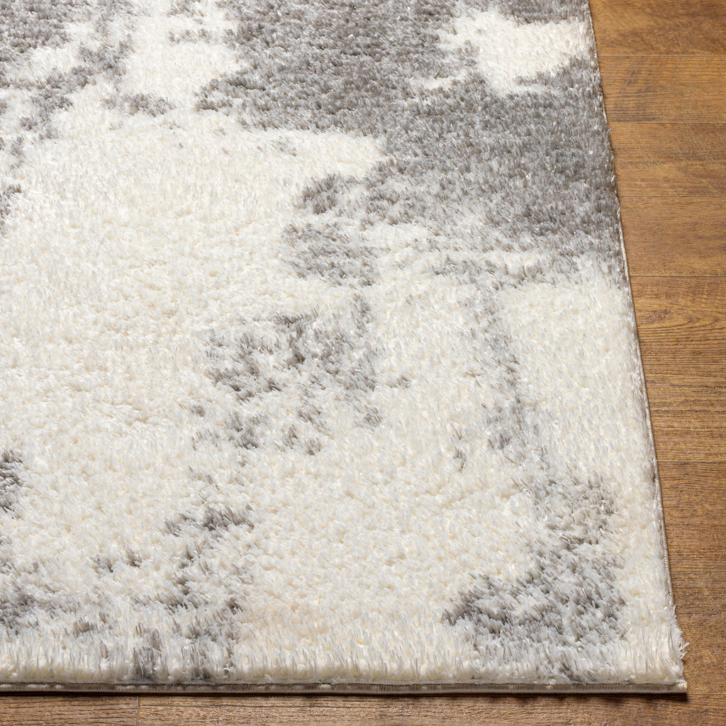 surya cloudy shag cdg 2318 light grey rug