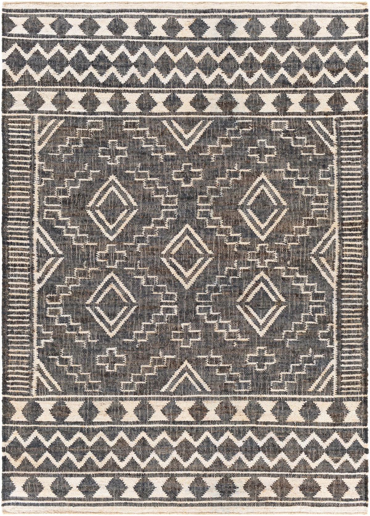 surya cadence cec 2300 black rug