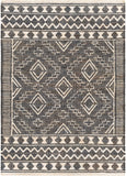 surya cadence cec 2300 black rug