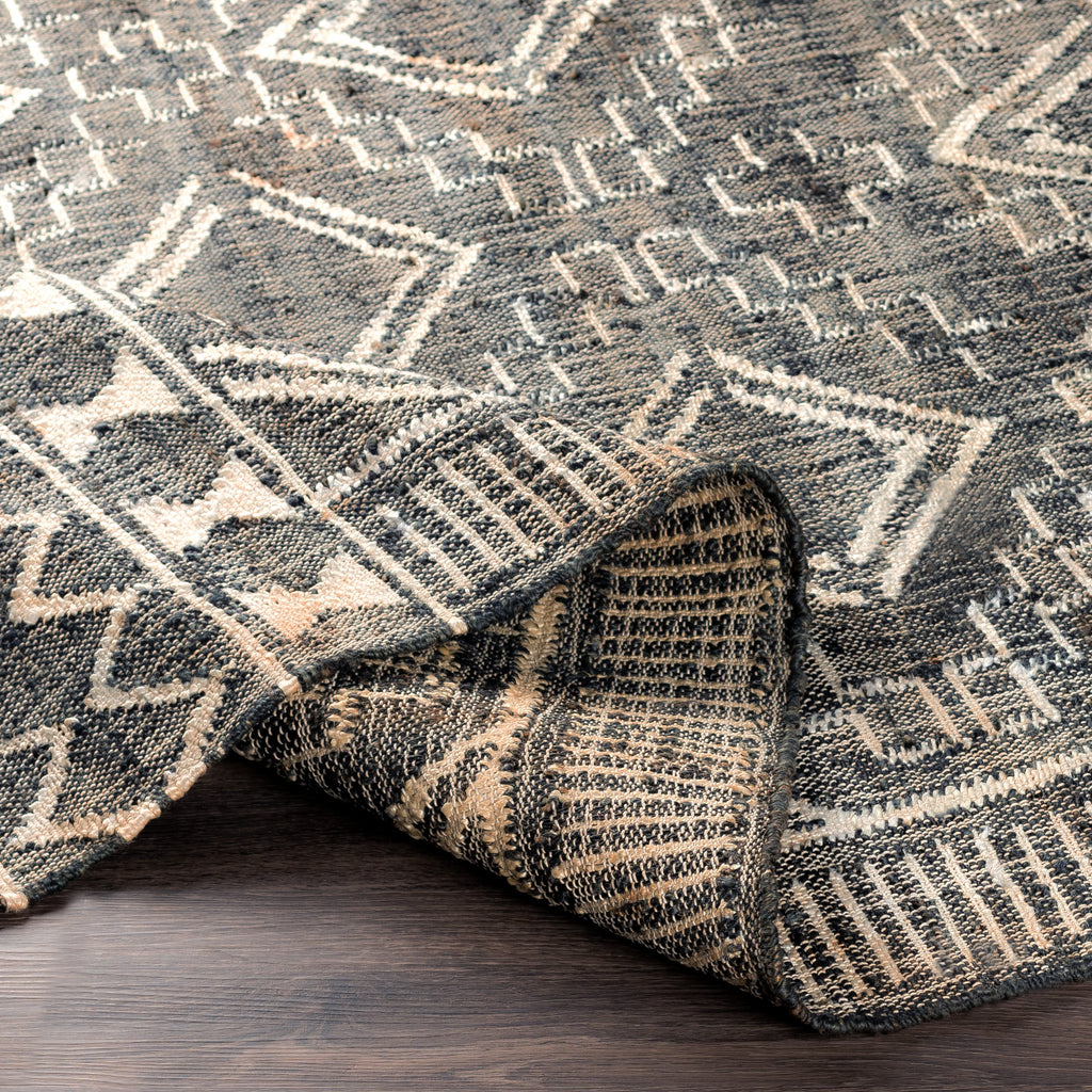 surya cadence cec 2300 black rug