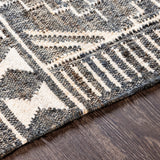 surya cadence cec 2300 black rug