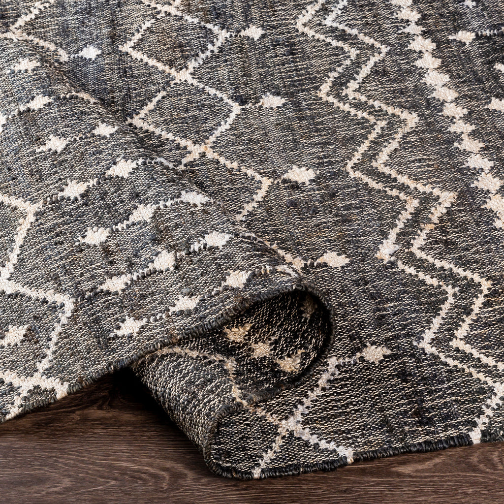 surya cadence cec 2303 black rug