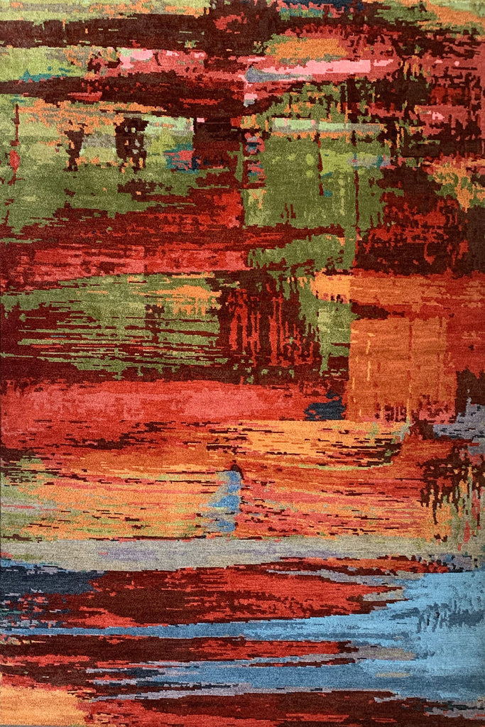 Tibet Rug Company 100 CT Cedar Breaks Multi Rug