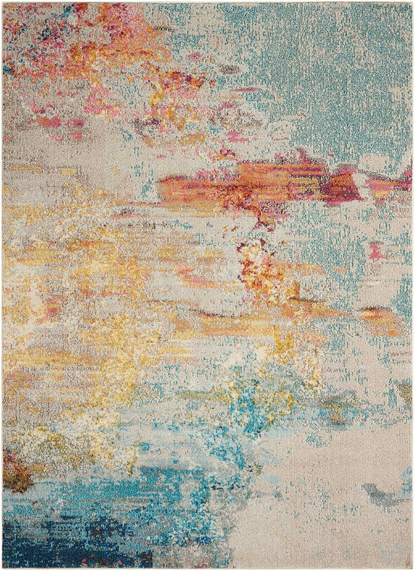 Nourison Sale Celestial CES02 Sealife Rug