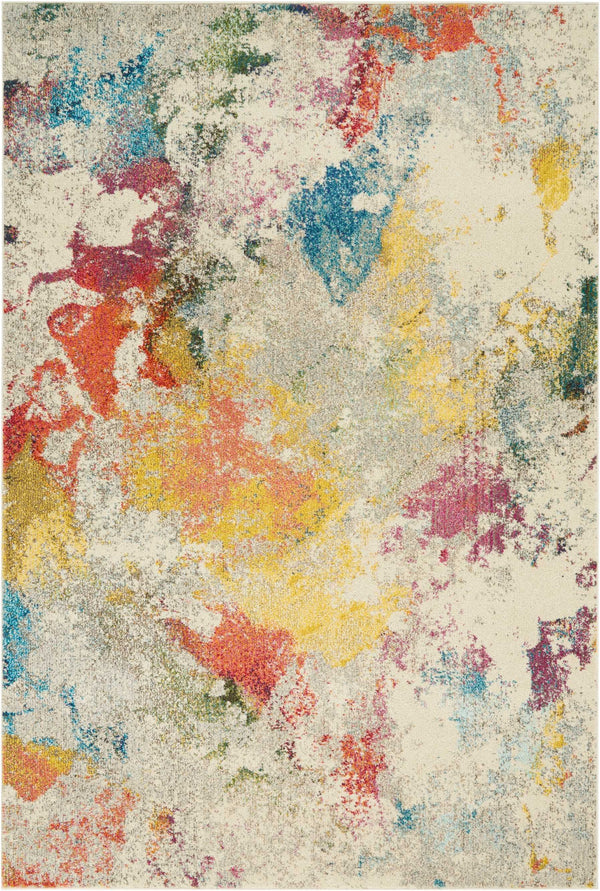 Nourison Sale Celestial CES12 Ivory/Multicolor Rug