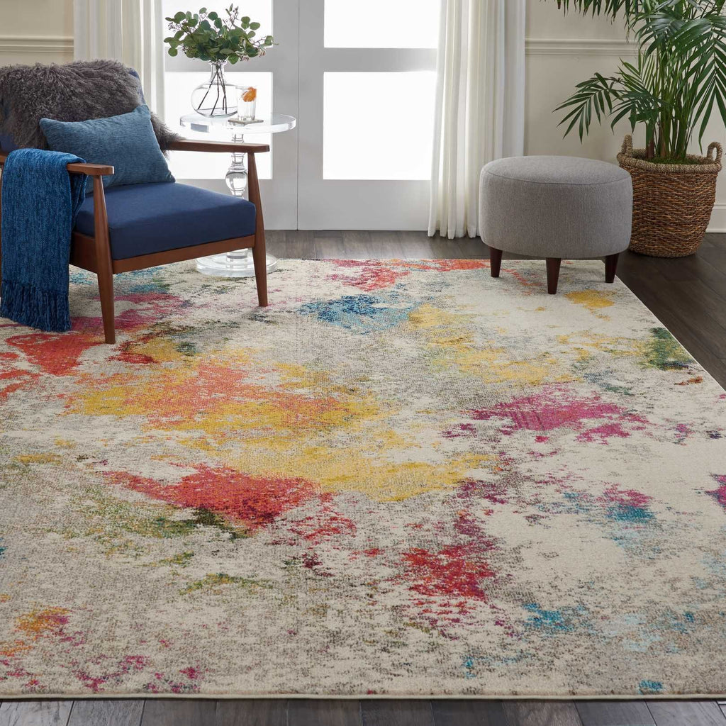 Nourison Sale Celestial CES12 Ivory/Multicolor Rug