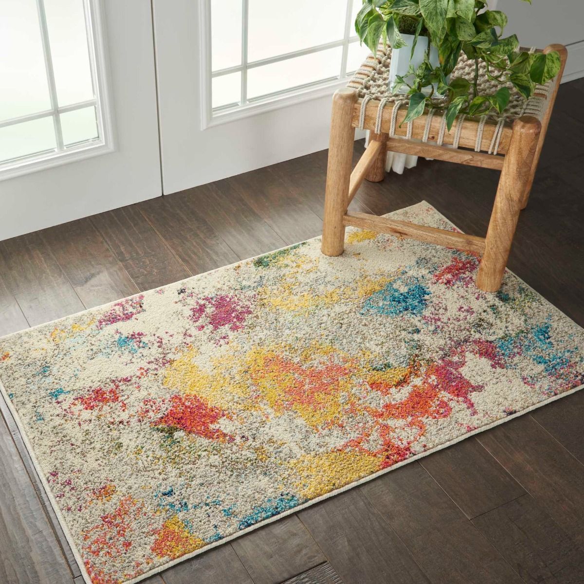 Nourison Sale Celestial CES12 Ivory/Multicolor Rug