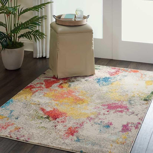 Nourison Sale Celestial CES12 Ivory/Multicolor Rug