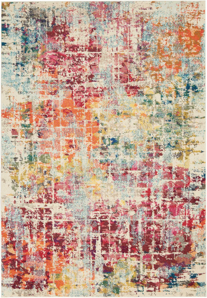 Nourison Sale Celestial CES13 Pink/Multicolor Rug