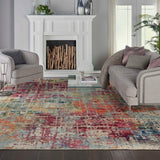 Nourison Sale Celestial CES13 Pink/Multicolor Rug