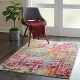 Nourison Sale Celestial CES13 Pink/Multicolor Rug