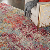 Nourison Sale Celestial CES13 Pink/Multicolor Rug
