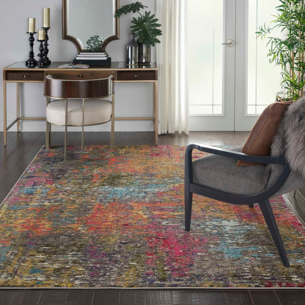 Nourison Sale Celestial CES14 Sunset Rug
