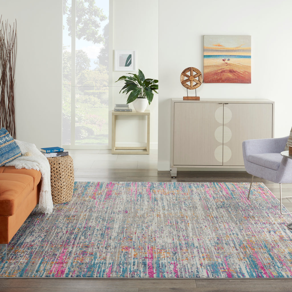 nourison passion psn09 ivory multi rug