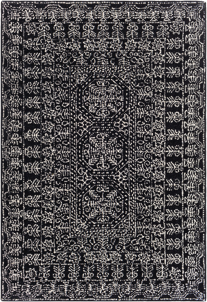 surya corfu cfu 2303 black rug