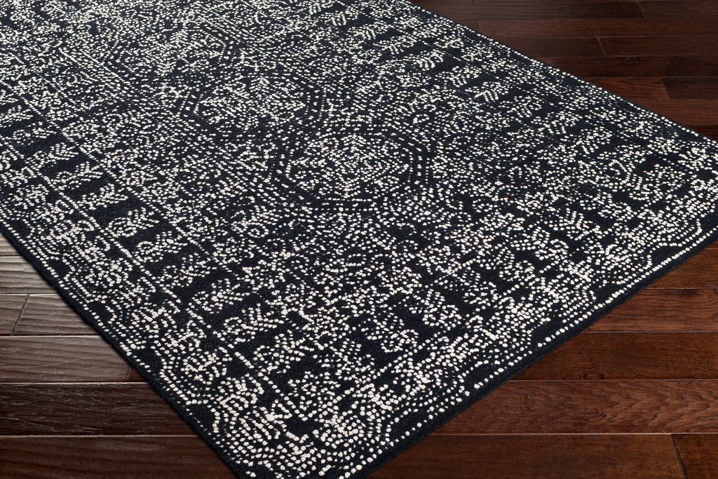 surya corfu cfu 2303 black rug