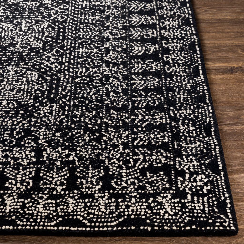surya corfu cfu 2303 black rug