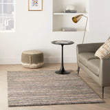 nourison plateau pae01 grey flame rug