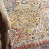 nourison soraya sor01 terracotta multicolor rug
