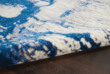 nourison twilight twi29 ivory blue rug