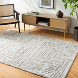 surya calgary cgr 2302 light grey rug