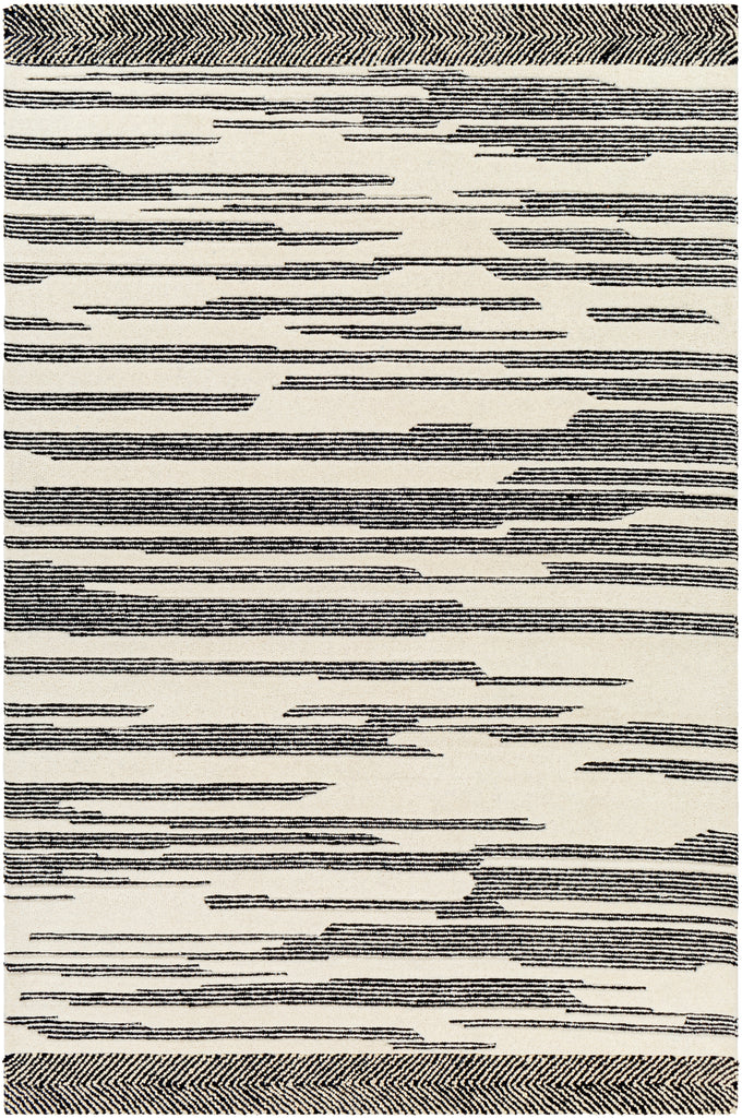 surya cherokee chk 2308 black rug