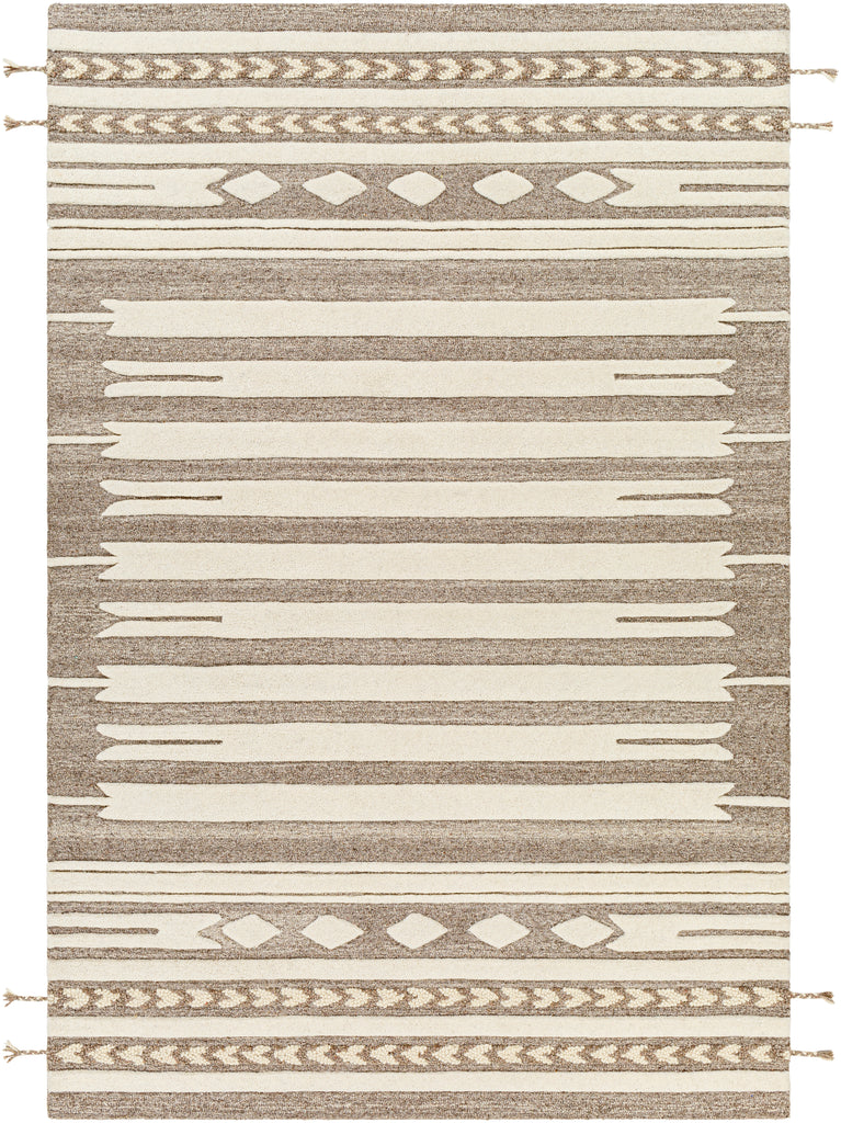 surya cherokee chk 2309 brown rug