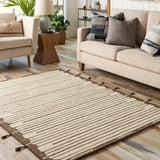 surya cherokee chk 2311 light beige rug