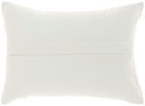 nourison luminescence z5000 silver pillow