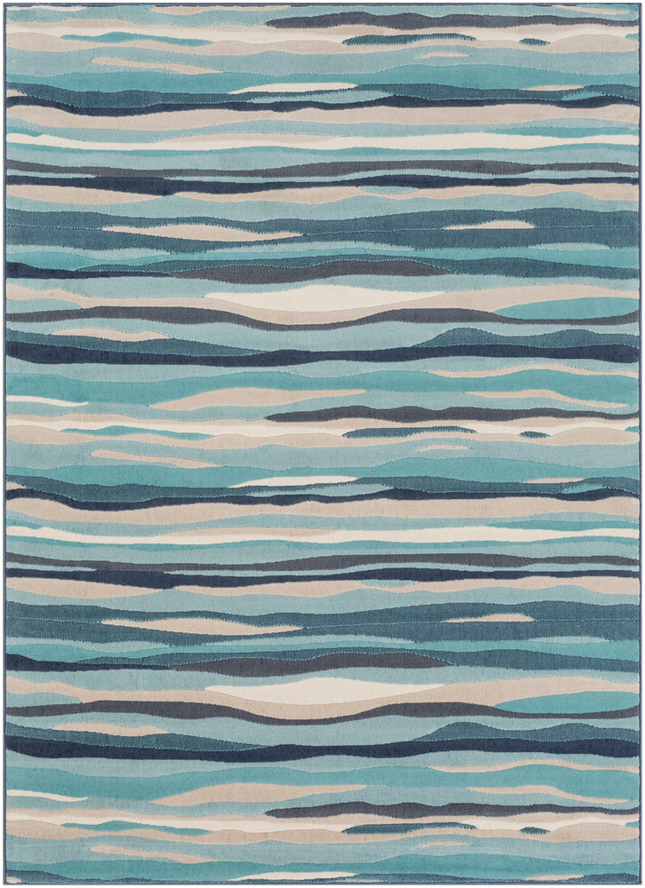 Surya Rug Co. City Aqua Rug | Aqua Rugs | Rugs Done Right 