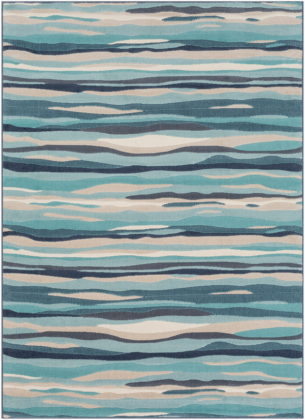 Surya Rug Co. City Aqua Rug | Aqua Rugs | Rugs Done Right 