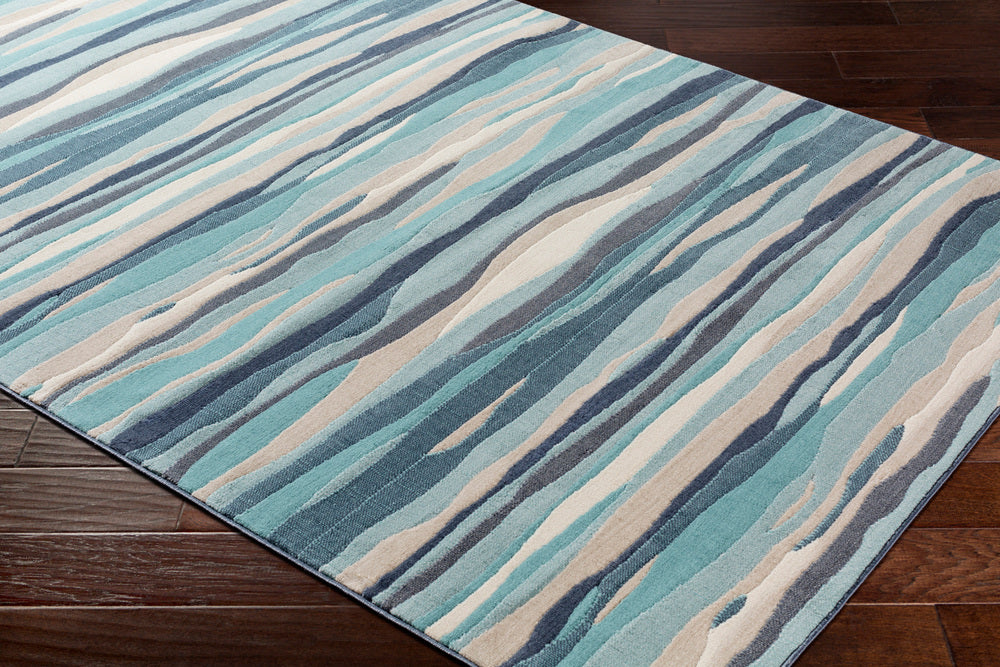 Surya Rug Co. City Aqua Rug | Turkey Rugs | Rugs Done Right 