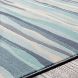 Surya Closeout City CIT-2321 Aqua Rug