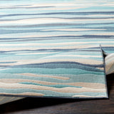 Surya Closeout City CIT-2321 Aqua Rug