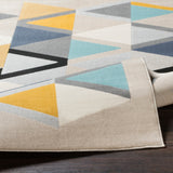 Surya Rug Co. City Mustard Rug | Gray Rugs | Rugs Done Right 
