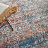 nourison rustic textures rus11 multicolor rug