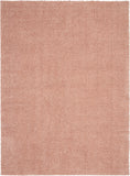 nourison malibu shag msg01 blush rug